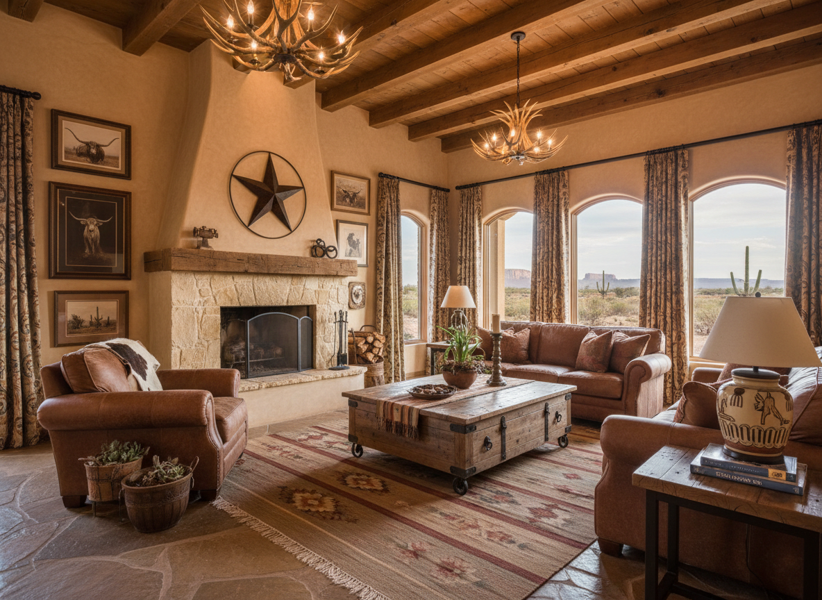 texas style living room